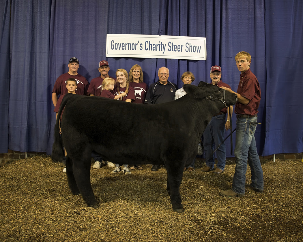 Governor’s Charity Steer Show raises over 244,000; sets new sale and