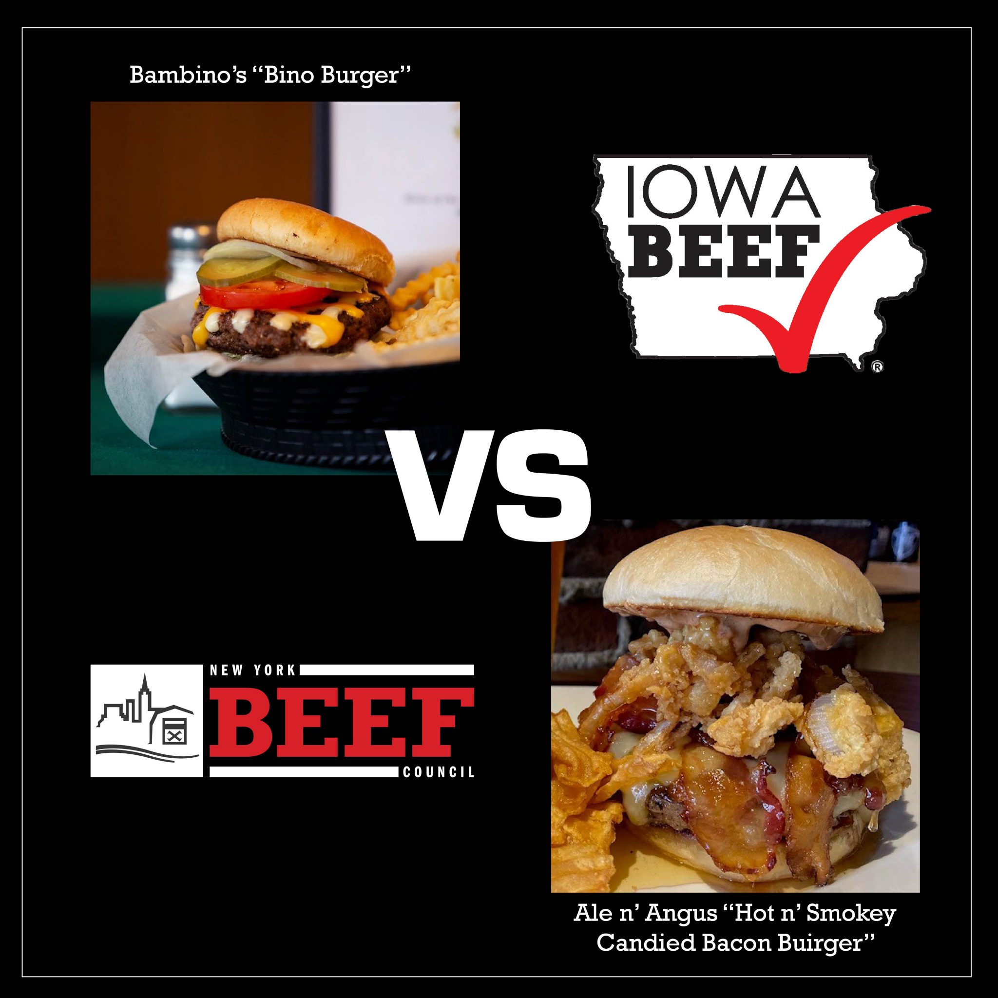 Iowa and New York Beef Councils Compete in Best Burger Contest Iowa