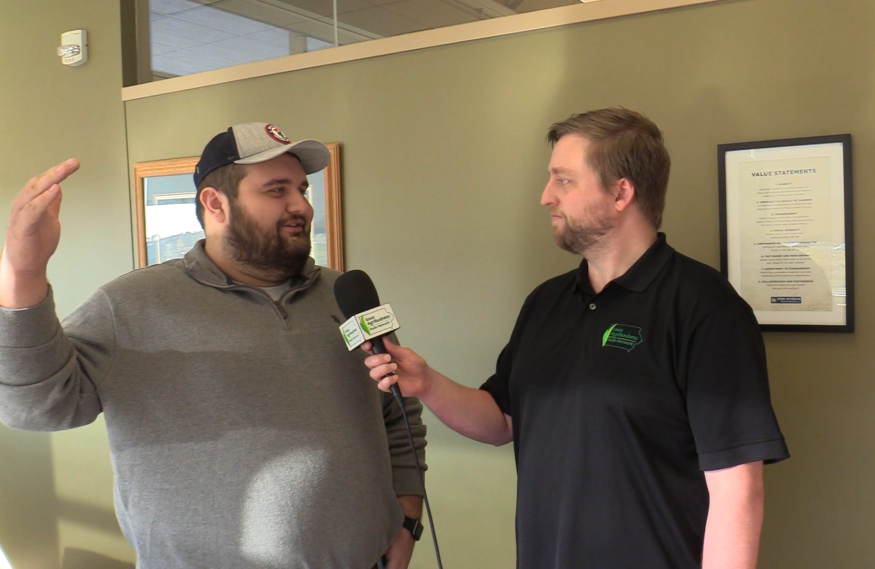 Conservation agronomists helping farmers to implement conservation practices