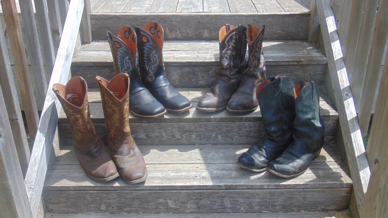 Our boots are the windows to our ?soles?.