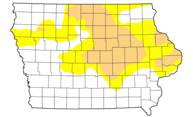 Drought Monitor shows huge improvement in Iowa