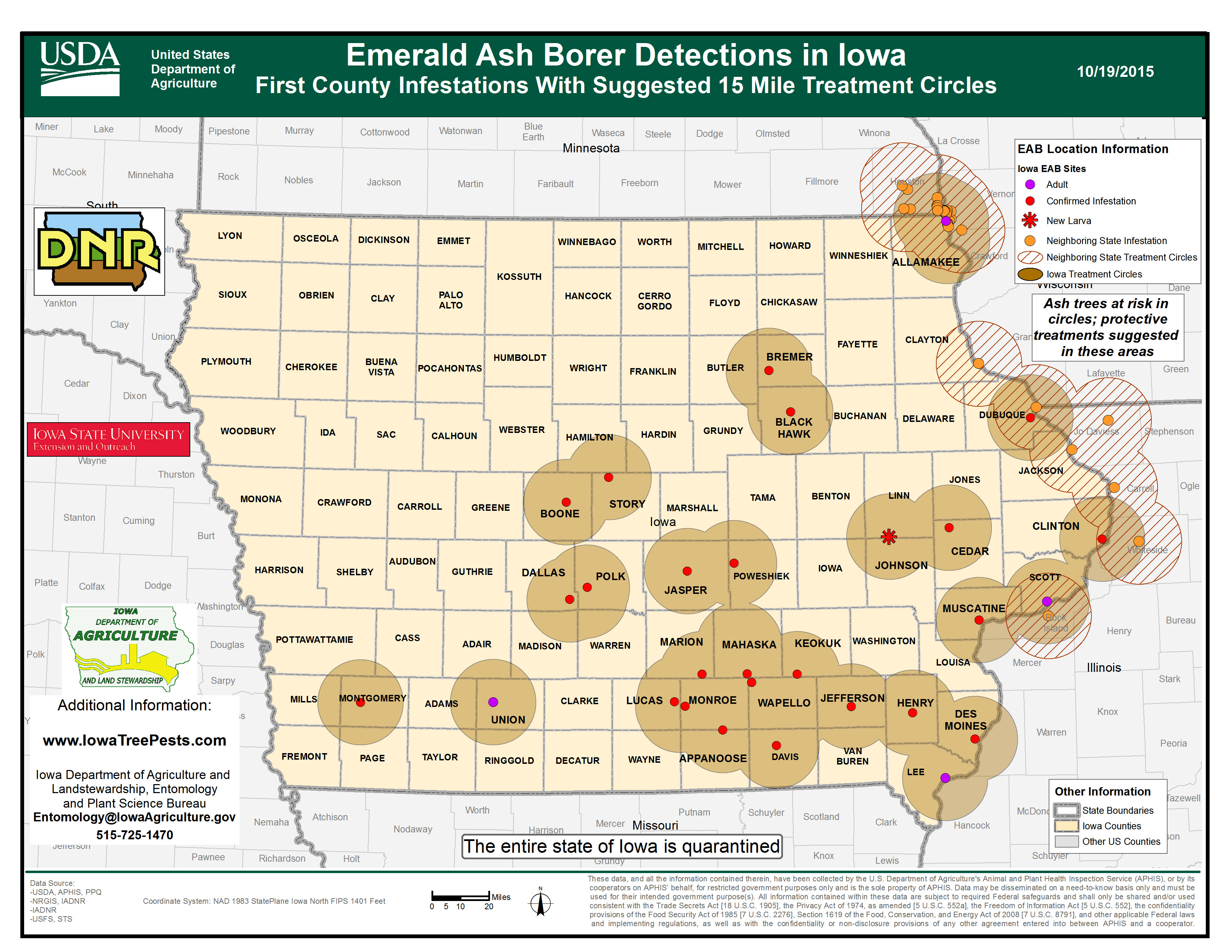 Maintaining the Emerald Ash Borer