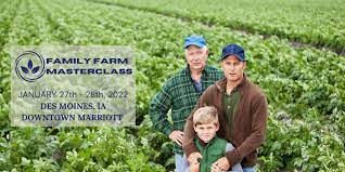 Family Farm Masterclass for producers to enhance their operation?s management