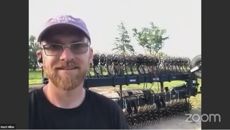 Bristow farmer utilizes early-season organic weed control