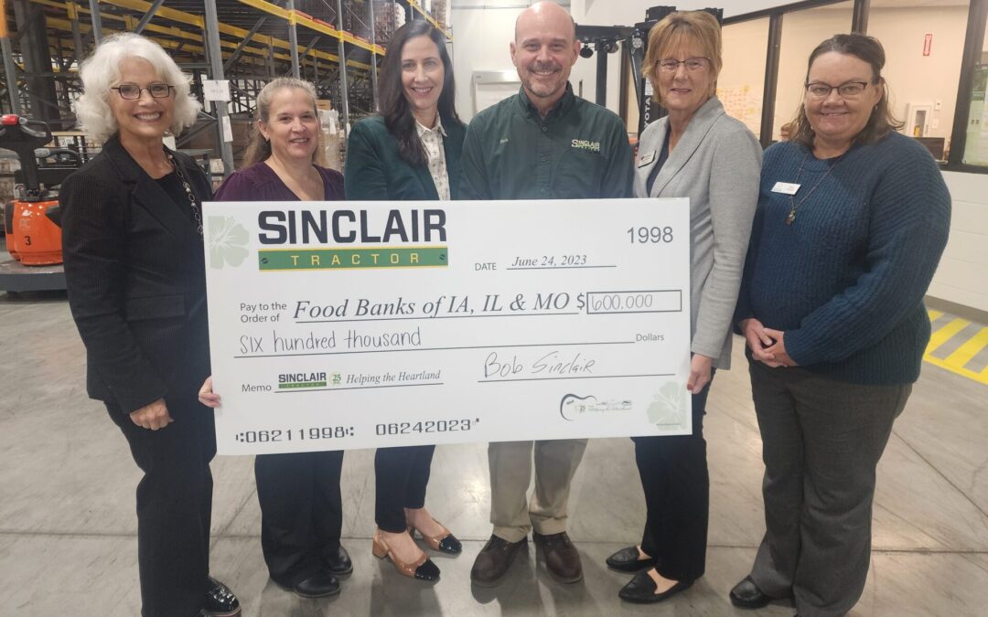 Sinclair Tractor raises $600k to fight food insecurity