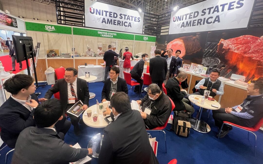 Showcasing U.S. red meat at food trade shows in Japan
