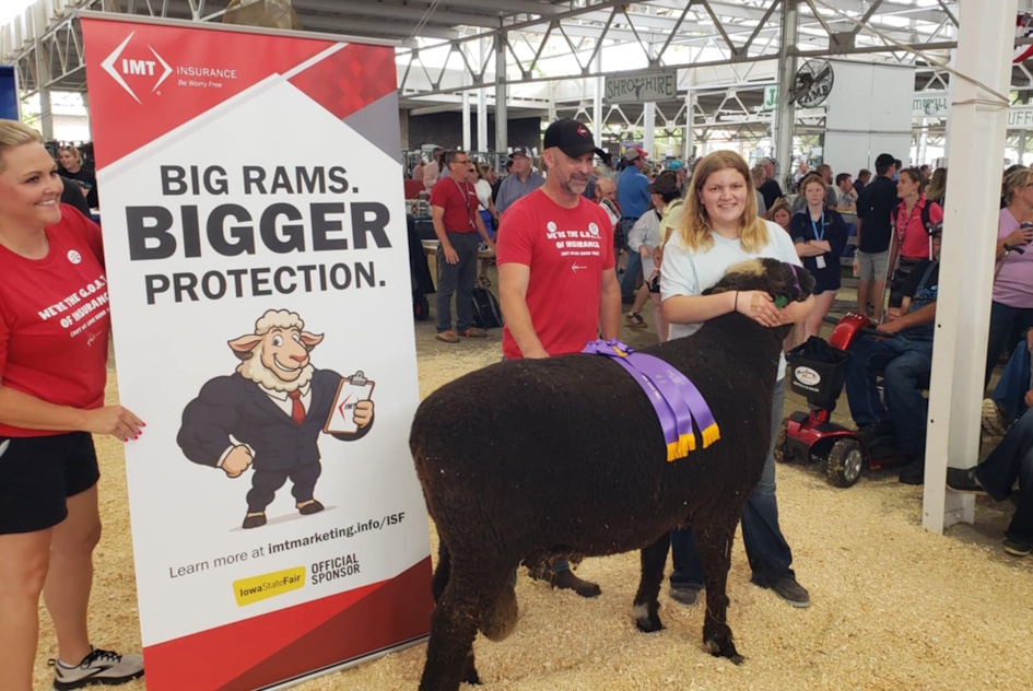 Iowa raised “Judah” wins the 2025 ISF Big Ram Competition