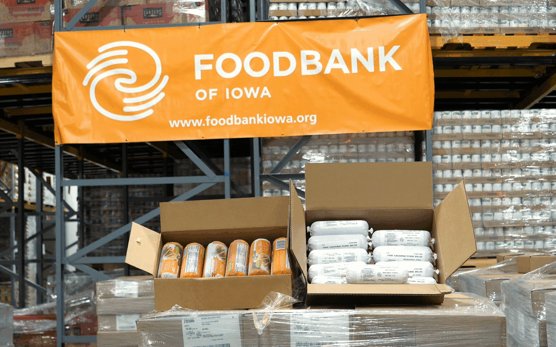 Food Bank of Iowa receives fourth annual Meat the Need donation