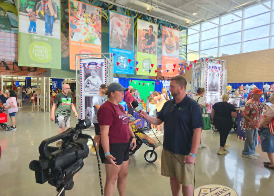 Connecting fairgoers with farmers and learning how food is produced