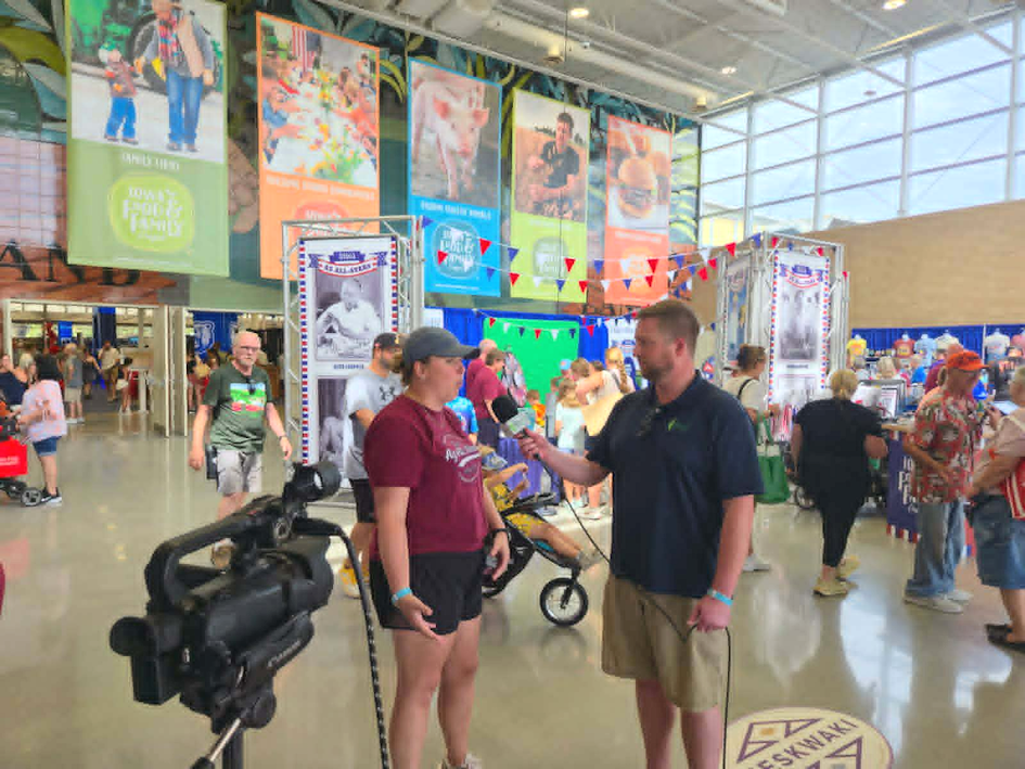 Connecting fairgoers with farmers and learning how food is produced