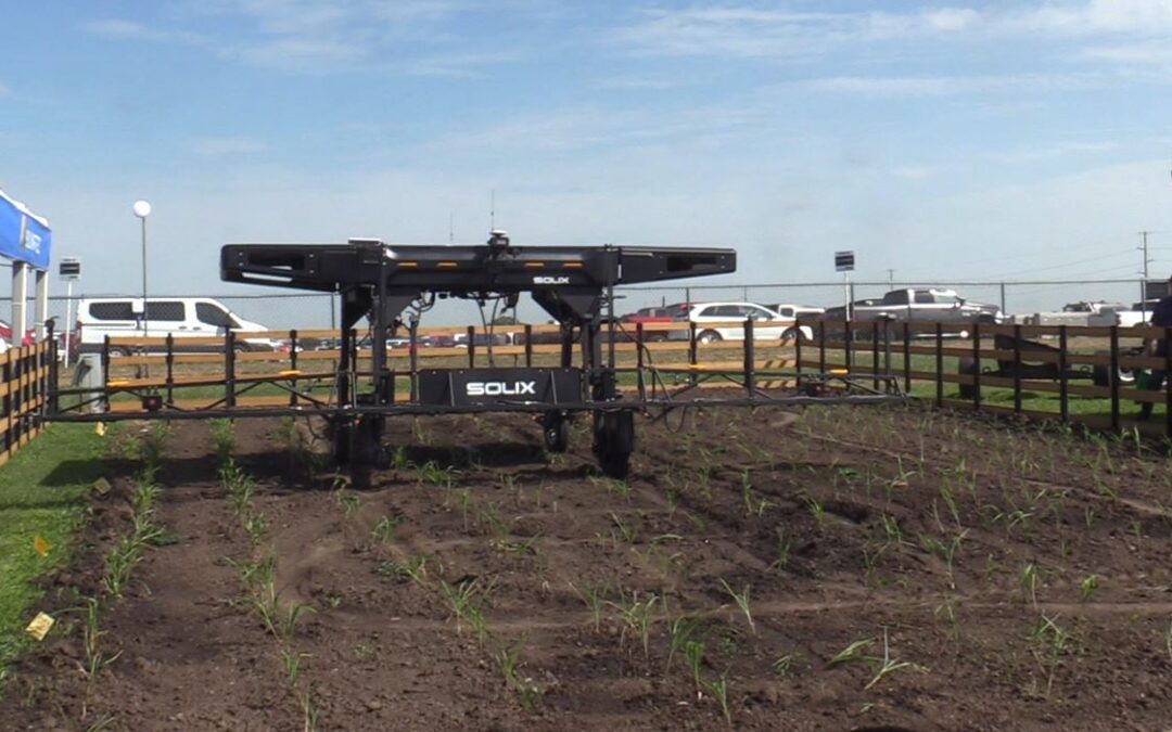 Autonomous sprayer targets weeds around the clock